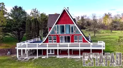 Unique Cabin-Style Home Available in Fonda